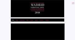 Desktop Screenshot of madridfashiondollshow.es
